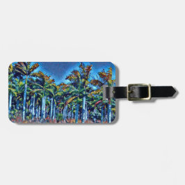 Etiqueta De Bagagem Palm Grove