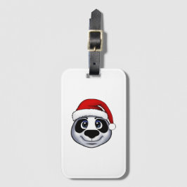 Etiqueta De Bagagem Panda Natal