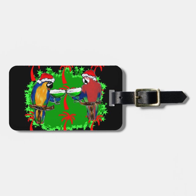 Etiqueta De Bagagem PAPagaios DE NATAL (Frente Horizontal)