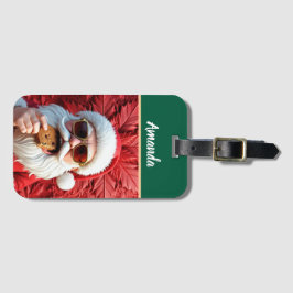 Etiqueta De Bagagem Papai Noel Legal