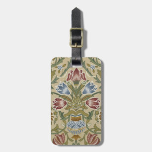 Etiqueta De Bagagem Papel de Parede Floral Brocado William Morris