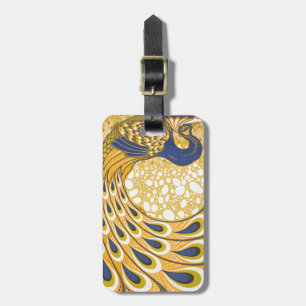 Etiqueta De Bagagem Paquock Antique Vintage Colorida