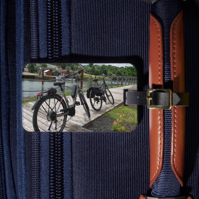 Etiqueta de Bagagem para Cicloturismo (Frente Insitu 4)