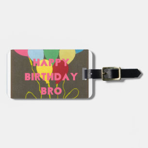 Etiqueta De Bagagem Parabéns, irmão