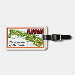 Etiqueta De Bagagem Paraíso do Havaí 
