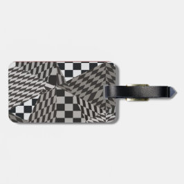 Etiqueta De Bagagem Paraíso Fractal