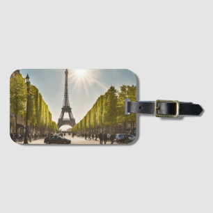 Etiqueta De Bagagem Paris (isParis6)