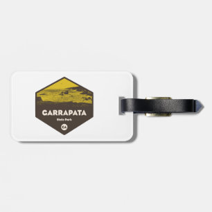 Etiqueta De Bagagem Parque Estadual Garrapata Califórnia