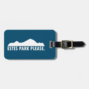 Etiqueta De Bagagem Parque Estes, por favor