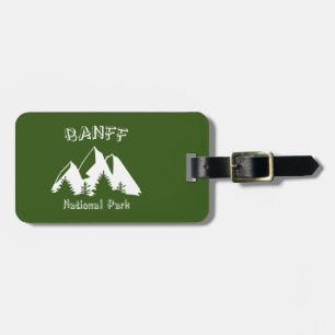 Etiqueta De Bagagem Parque Nacional Banff