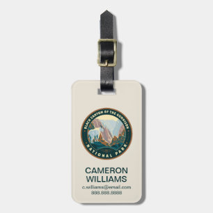 Etiqueta De Bagagem Parque Nacional Black Canyon