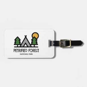 Etiqueta De Bagagem Parque Nacional da Floresta Petrificada