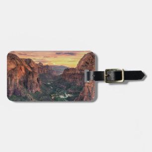 Etiqueta De Bagagem Parque nacional da garganta de Zion