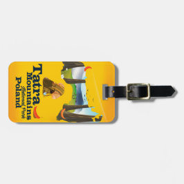 Etiqueta De Bagagem Parque Nacional das Montanhas Tatra, Polônia