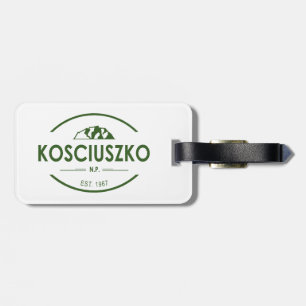 Etiqueta De Bagagem Parque Nacional de Kosciuszko
