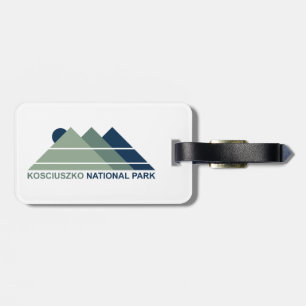 Etiqueta De Bagagem Parque Nacional de Kosciuszko Sun