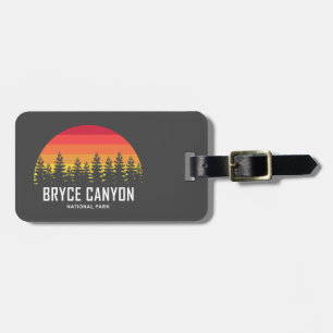 Etiqueta De Bagagem Parque Nacional do Bryce Canyon, no sul de Utah,