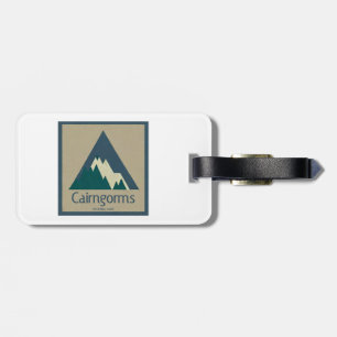 Etiqueta De Bagagem Parque Nacional do Cairngorms - Russo