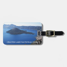 Etiqueta De Bagagem Parque Nacional do Lago Cratera Cênnica