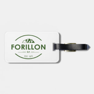 Etiqueta De Bagagem Parque Nacional Forillon