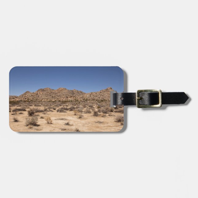 Etiqueta De Bagagem Parque Nacional Joshua Tree (Frente Horizontal)