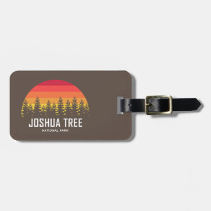 Etiqueta De Bagagem Parque Nacional Joshua Tree