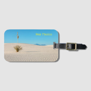 Etiqueta De Bagagem Parque Nacional White Sands Novo México