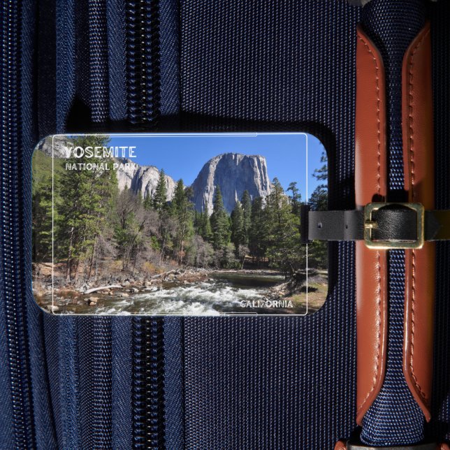 Etiqueta De Bagagem Parque Nacional Yosemite (Frente Insitu 4)