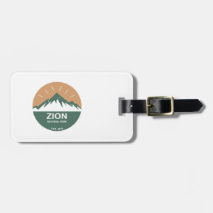 Etiqueta De Bagagem Parque Nacional Zion