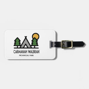 Etiqueta De Bagagem Parque Provincial Carmanah Walbran