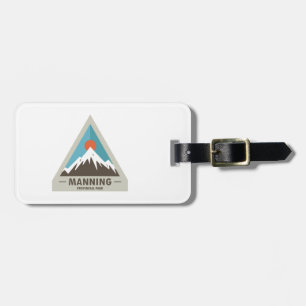 Etiqueta De Bagagem Parque Provincial de Manning