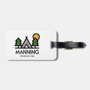 Etiqueta De Bagagem Parque Provincial de Manning