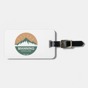 Etiqueta De Bagagem Parque Provincial de Manning
