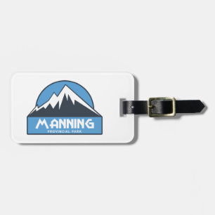 Etiqueta De Bagagem Parque Provincial de Manning