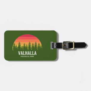 Etiqueta De Bagagem Parque Provincial de Valhalla