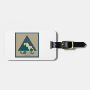 Etiqueta De Bagagem Parque Provincial Rústico Valhalla