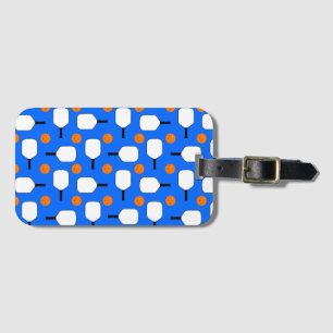 Etiqueta De Bagagem Pás De Batalhão, Bolas De Batalhão Laranja, Azul