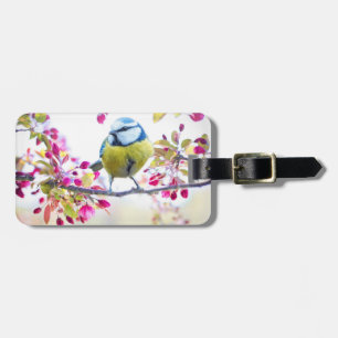 Etiqueta De Bagagem Pássaro Cortado