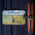 Etiqueta De Bagagem Passeio à Beira-Mar em Pourville por Claude Monet<br><div class="desc">Cliff Walk em Pourville (1882) de Claude Monet é uma pintura náutica de arte impressionista vintage. Uma paisagem marinha com duas mulheres em pé num penhasco rochoso sobre o mar. As senhoras carregam guarda-sóis e observam as ondas no oceano num dia ensolarado de verão.</div>
