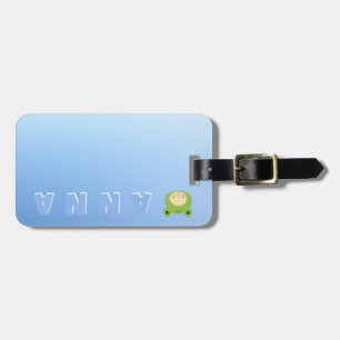 Etiqueta De Bagagem Pato fofo personalizado
