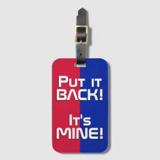 Etiqueta De Bagagem Patrimônio Funny da Bandeira Nacional do Haiti