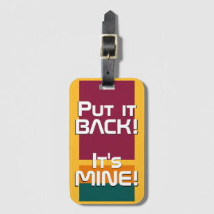 Etiqueta De Bagagem Patrimônio Funny da Bandeira Nacional do Sri Lanka