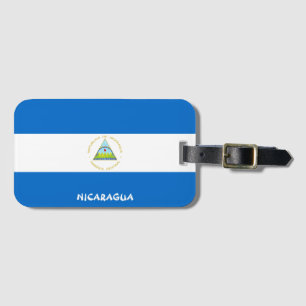 Etiqueta De Bagagem Patriótico Nacional da Nicarágua