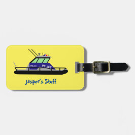 Etiqueta De Bagagem Patrol Boat