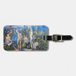 Etiqueta De Bagagem Paul Cezanne - Cinco Banhistas
