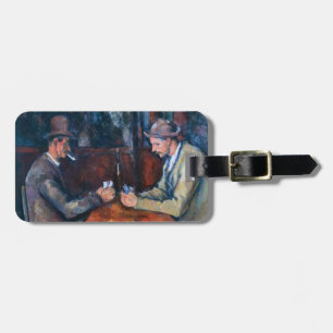 Etiqueta De Bagagem Paul Cezanne - Os Jogadores de Cartas