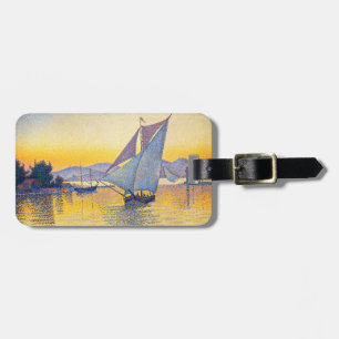 Etiqueta De Bagagem Paul Signac - O Porto ao Pôr-do-Sol, Ópera 236