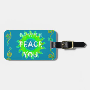 Etiqueta De Bagagem Peace Be with You Art Impressão