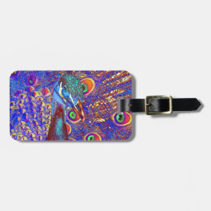 Etiqueta De Bagagem Peacock