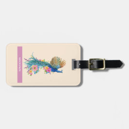 Etiqueta De Bagagem Peacock Regal Personalizado